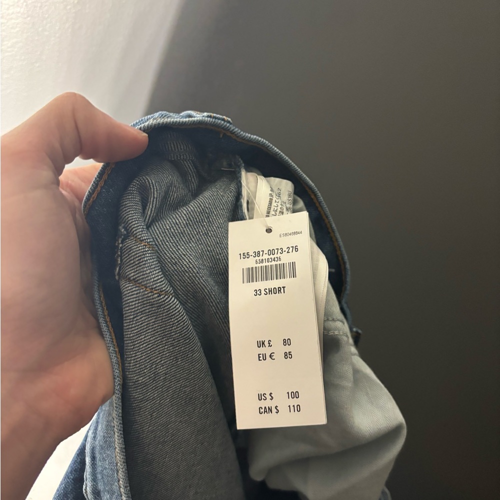 Abercrombie & Fitch Wide-Leg Blue Jeans - Picture 5 of 5